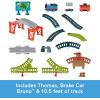 ​Thomas & Friends Toy Train Set Talking Thomas & Brake Car Bruno Track Playset with Phrases & Sounds for Preschool Kids Ages 3+ Years