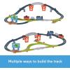 ​Thomas & Friends Toy Train Set Talking Thomas & Brake Car Bruno Track Playset with Phrases & Sounds for Preschool Kids Ages 3+ Years