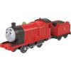 Thomas & Friends Motorized Toy Train Donald Battery-Powered Engine with Cargo Car for Preschool Kids Ages 3+ Years(James)