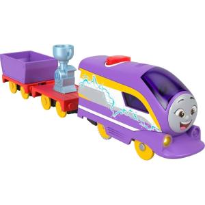 ​Thomas & Friends Motorized Toy Train Talking Gordon Battery-Powered Engine with Sounds & Phrases for Pretend Play Preschool Kids Ages 3+ Years(Kana)