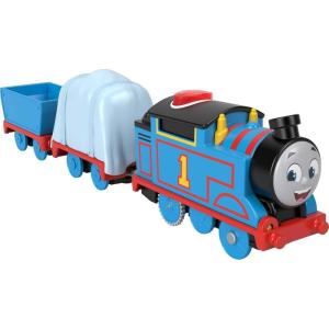 ​Thomas & Friends Motorized Toy Train Talking Gordon Battery-Powered Engine with Sounds & Phrases for Pretend Play Preschool Kids Ages 3+ Years(Thomas)