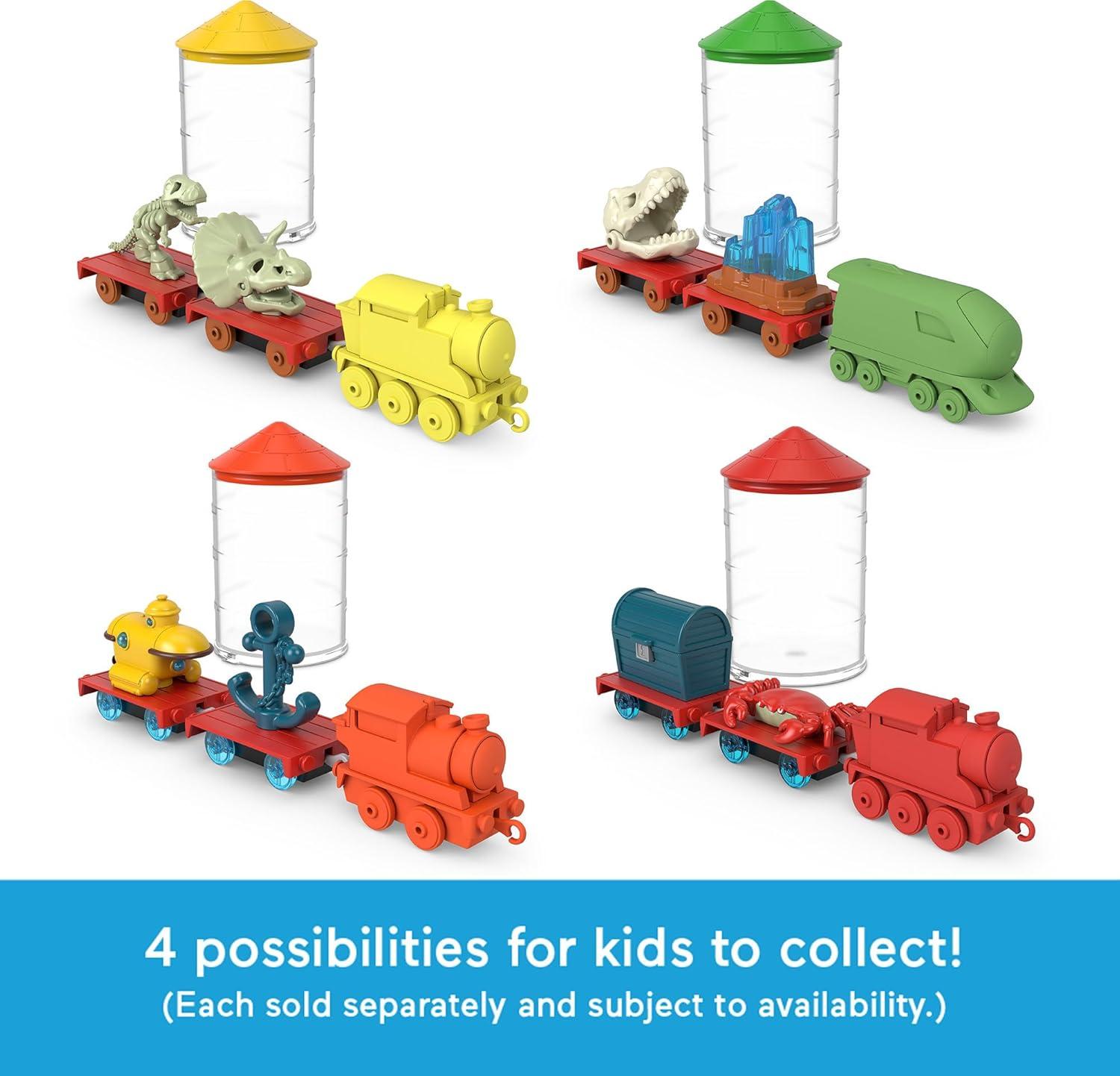 imageThomas amp Friends Mystery Toy Trains Collection Color Reveal Engines with ColorChanging Action amp Cargo for Kids Ages 3 Years Each Sold Separately