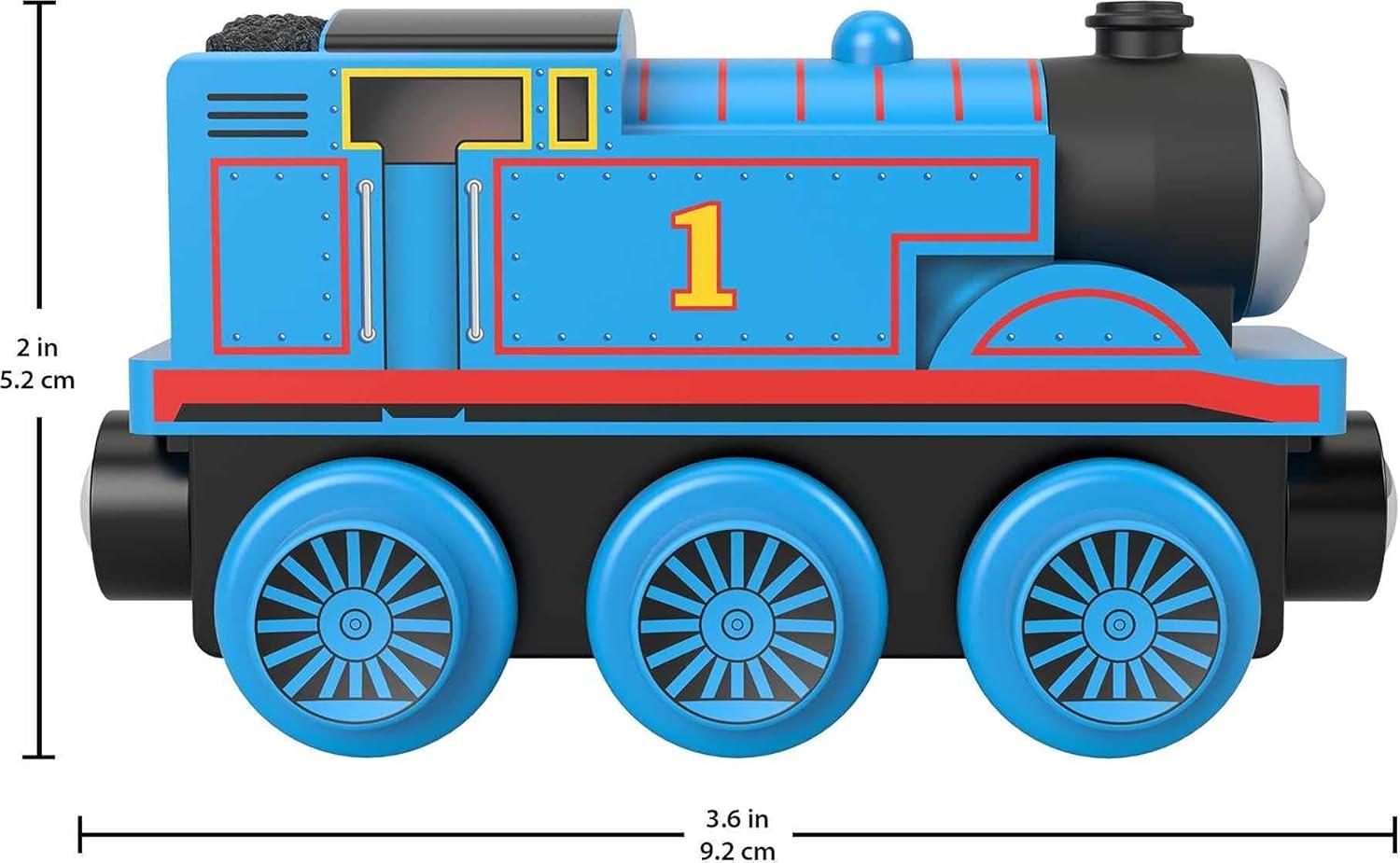 imageThomas amp Friends Wooden Railway Toy Train Thomas PushAlong Wood Engine for Toddlers amp Preschool Kids Ages 2 Years