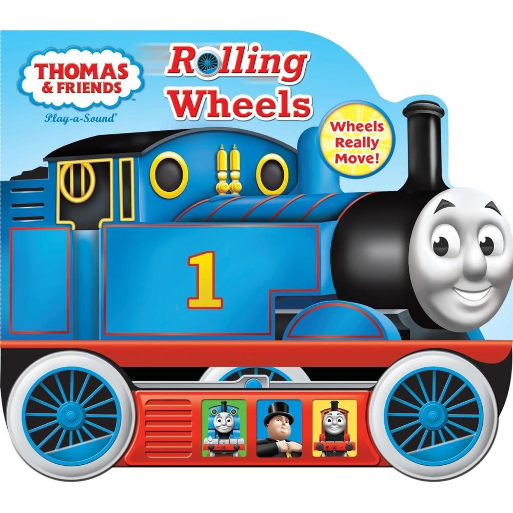 imageThomas amp Friends Rolling Wheels Sound Book PI Kids
