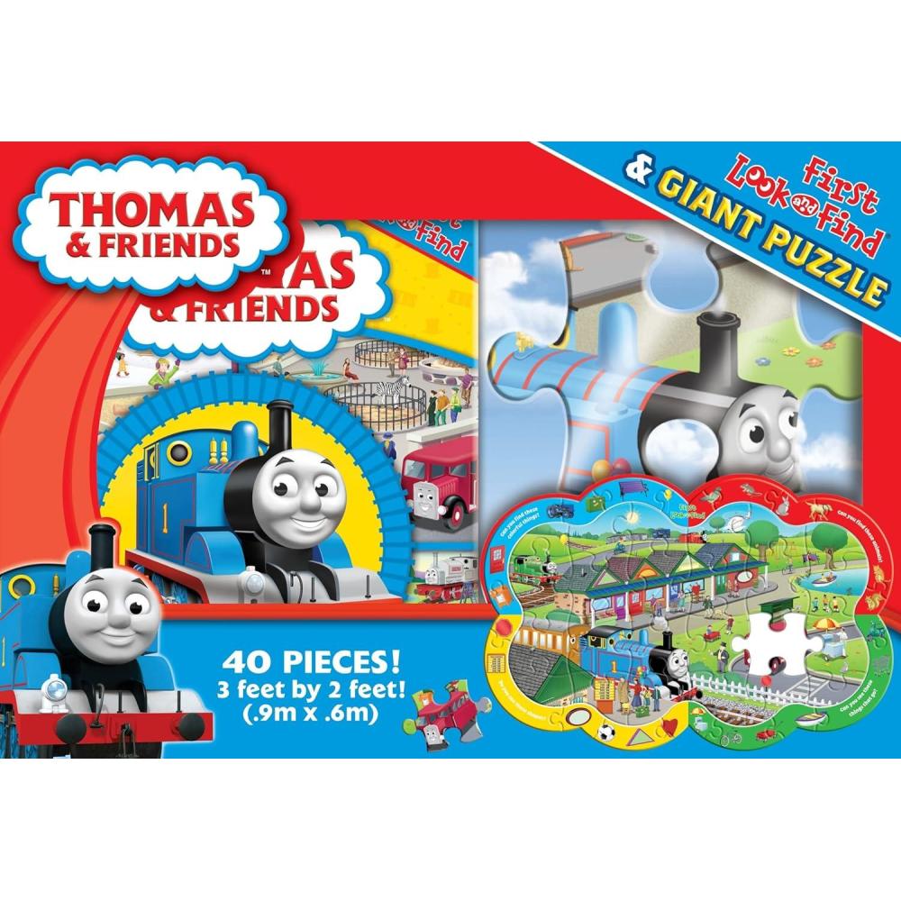 imageThomas amp Friends First Look and Find amp Giant Puzzle PI Kids