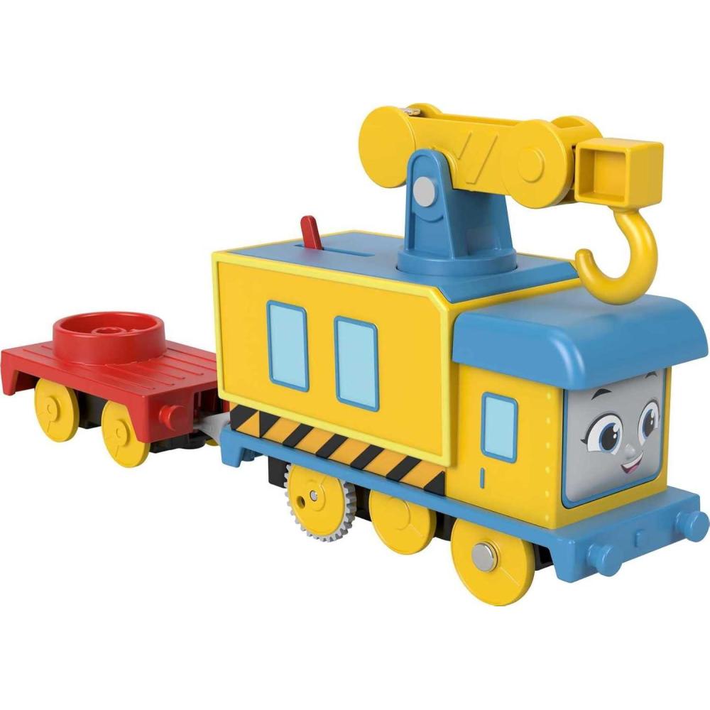 imageThomas amp Friends Motorized Toy Carly the Crane BatteryPowered Rail Vehicle for Preschool Pretend Play Kids Ages 3 Years