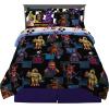 Franco Thomas & Friends Kids Bedding Super Soft Comforter and Sheet Set with Sham, 5 Piece Twin Size, (Officially Licensed Product)(Five Nights at Freddy’s)