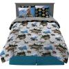 Franco Thomas & Friends Kids Bedding Super Soft Comforter and Sheet Set with Sham, 5 Piece Twin Size, (Officially Licensed Product)(Jurassic World)