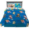 Franco Thomas & Friends Kids Bedding Super Soft Comforter and Sheet Set with Sham, 5 Piece Twin Size, (Officially Licensed Product)(Paw Patrol)