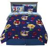 Franco Thomas & Friends Kids Bedding Super Soft Comforter and Sheet Set with Sham, 5 Piece Twin Size, (Officially Licensed Product)(Sonic the Hedgehog)