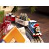 Lionel Thomas & Friends Christmas Freight Electric O Gauge Bluetooth Train Set with Remote, Blue,red and White