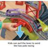 Thomas & Friends Diecast Toy Train Set Race for the Sodor Cup Track Playset with Thomas & Kana Engines for Pretend Play Kids Ages 3+ Years(Modern)
