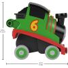 Thomas & Friends Toddler Toy Train Press ‘n Go Stunt Percy Engine for Racing Pretend Play Preschool Kids Ages 2+ Years(Percy Stunt Engine)