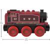 Thomas & Friends Wooden Railway, Rosie Engine, push-along toy train made from sustainably sourced wood for toddlers and preschool kids(Wood Vehicle)