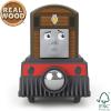 Thomas & Friends Wooden Railway, Toby Engine, push-along toy train made from sustainably sourced wood for toddlers and preschool kids