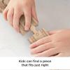 Thomas & Friends Wooden Railway Toy, Expansion Clackety Track Pack, Set of 22 Wood Pieces for Preschool Kids Ages 3+ Years