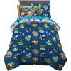 Franco Thomas & Friends Kids Bedding Super Soft Comforter and Sheet Set with Sham, 5 Piece Twin Size, (Officially Licensed Product)(Naruto)