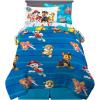 Franco Thomas & Friends Kids Bedding Super Soft Comforter and Sheet Set with Sham, 5 Piece Twin Size, (Officially Licensed Product)(Paw Patrol)