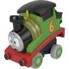 Thomas & Friends Toddler Toy Train Press ‘n Go Stunt Percy Engine for Racing Pretend Play Preschool Kids Ages 2+ Years(Percy Stunt Engine)
