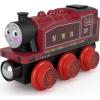Thomas & Friends Wooden Railway, Rosie Engine, push-along toy train made from sustainably sourced wood for toddlers and preschool kids(Wood Vehicle)