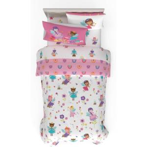 Franco Thomas & Friends Kids Bedding Super Soft Comforter and Sheet Set with Sham, 5 Piece Twin Size, (Officially Licensed Product)(Pink)