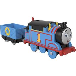 Thomas & Friends Motorized Toy Train Nia Battery-Powered Engine with Cargo for Pretend Play Preschool Kids Ages 3+ Years​(Thomas)