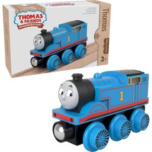 Thomas & Friends Wooden Railway Toy Train Thomas Push-Along Wood Engine for Toddlers & Preschool Kids Ages 2+ Years
