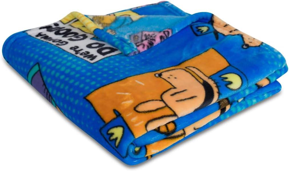 imageThomas and Friends Kids Bedding Super Soft Micro Raschel Throw 46 in x 60 in Official Licensed Product by FrancoDog Man Doing Good