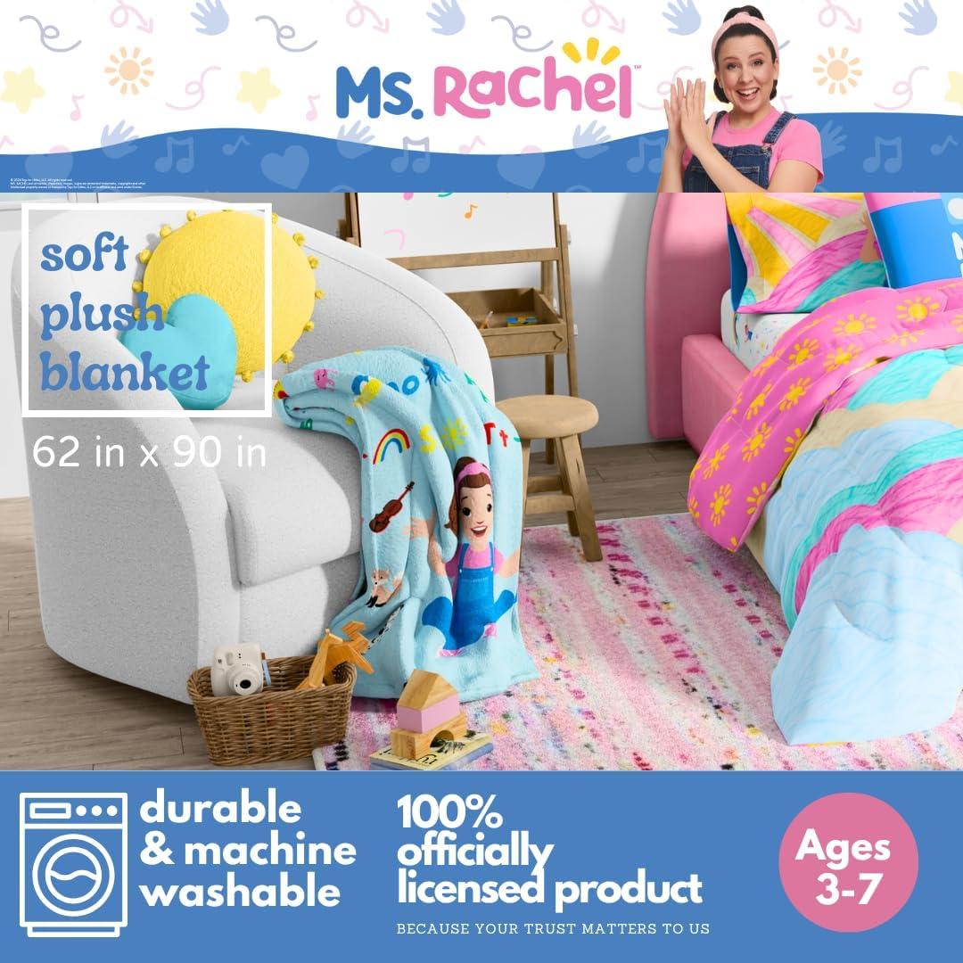 imageThomas and Friends Kids Bedding Super Soft Micro Raschel Throw 46 in x 60 in Official Licensed Product by FrancoMs Rachel Colorful Abc