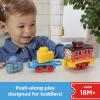 Thomas & Friends Toddler Toy My First Brake Car Bruno Push-Along Vehicle with Stacking Cargo for Preschool Kids Ages 18+ Months(Bruno)