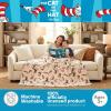 Thomas and Friends Kids Bedding Super Soft Micro Raschel Throw, 46 in x 60 in, (Official Licensed Product) by Franco(Cat in the Hat)