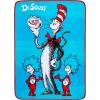 Thomas and Friends Kids Bedding Super Soft Micro Raschel Throw, 46 in x 60 in, (Official Licensed Product) by Franco(Dr Seuss)