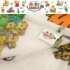 Thomas and Friends Kids Bedding Super Soft Micro Raschel Throw, 46 in x 60 in, (Official Licensed Product) by Franco(Richard Scarry)