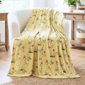 Thomas and Friends Kids Bedding Super Soft Micro Raschel Throw, 46 in x 60 in, (Official Licensed Product) by Franco(Green Eggs & Ham)