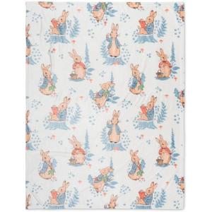Thomas and Friends Kids Bedding Super Soft Micro Raschel Throw, 46 in x 60 in, (Official Licensed Product) by Franco(Peter Rabbit)