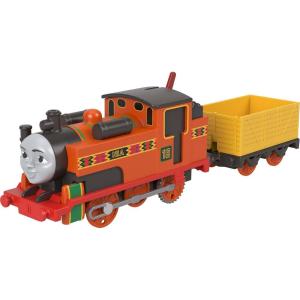 Thomas & Friends Motorized Toy Train, Classic Nia Battery-Powered Engine & Cargo Car, Storytelling Play for Preschoolers