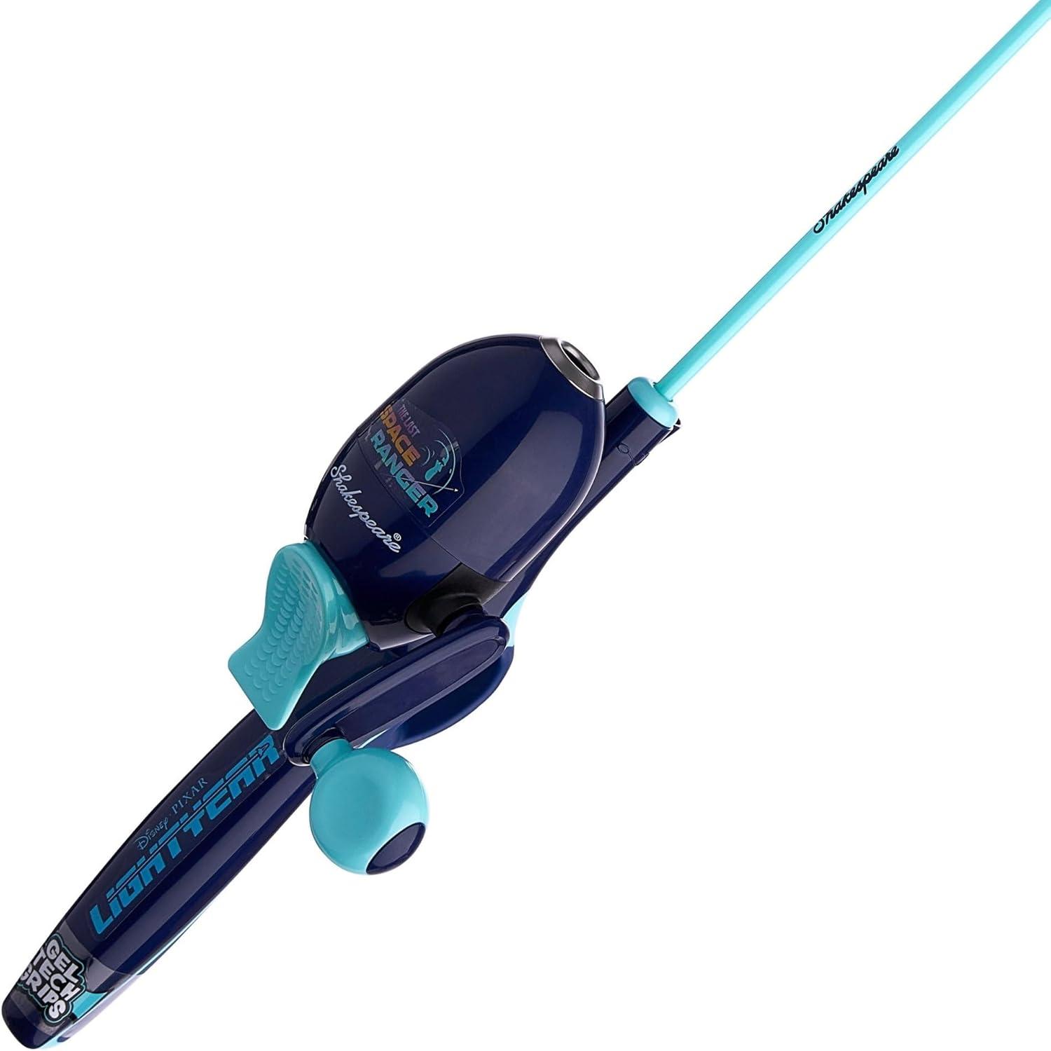imageShakespeare Youth Fishing Reel and Rod ComboDisney Lightyear Beginner