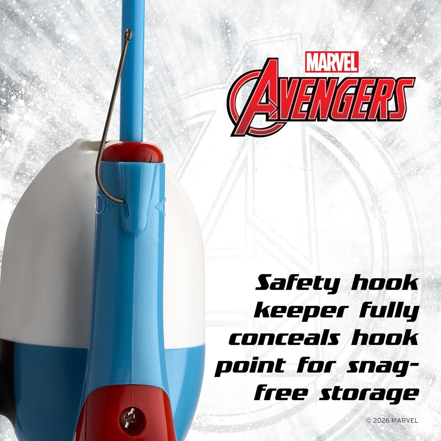imageShakespeare Youth Fishing Reel and Rod ComboMarvel Captain America Beginner