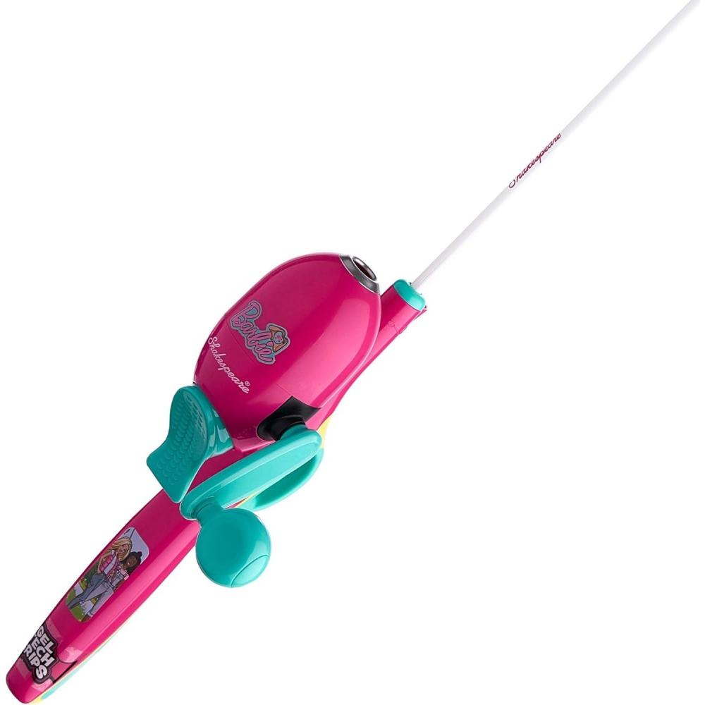imageShakespeare Youth Fishing Reel and Rod ComboMattel Barbie Beginner