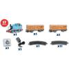 Bachmann Trains – Thomas & Friends Thomas with Annie and Clarabel Ready To Run Electric Train Set – HO Scale