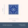 Bonjour Fete THOMAS & FRIENDS Small Blue Bandana Napkins – THOMAS & FRIENDS Train Themed – Birthday Party Supplies – Disposable Party Napkins – Officially Licensed – Folded 5” (24 Pack)