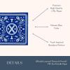 Bonjour Fete THOMAS & FRIENDS Small Blue Bandana Napkins – THOMAS & FRIENDS Train Themed – Birthday Party Supplies – Disposable Party Napkins – Officially Licensed – Folded 5” (24 Pack)