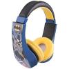 Sakar Kids Safe Over The Ear Headphones, Volume Limiter for Developing Ears, 3.5MM Stereo Jack, Recommended for Ages 3-9(Batman)