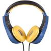 Sakar Kids Safe Over The Ear Headphones, Volume Limiter for Developing Ears, 3.5MM Stereo Jack, Recommended for Ages 3-9(Batman)