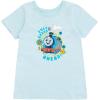 THOMAS & FRIENDS 2 Pack Adaptive T-Shirts Sensory Friendly Toddler Sizes (2T – 5T)(Off White / Baby Blue)