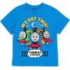 THOMAS & FRIENDS Tank Engine Graphic T-Shirt and Shorts Outfit Set Infant to Big Kid(Blue  Thomas & Friends)