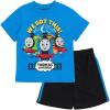 THOMAS & FRIENDS Tank Engine Graphic T-Shirt and Shorts Outfit Set Infant to Big Kid(Blue  Thomas & Friends)