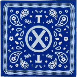 Bonjour Fete THOMAS & FRIENDS Small Blue Bandana Napkins – THOMAS & FRIENDS Train Themed – Birthday Party Supplies – Disposable Party Napkins – Officially Licensed – Folded 5” (24 Pack)