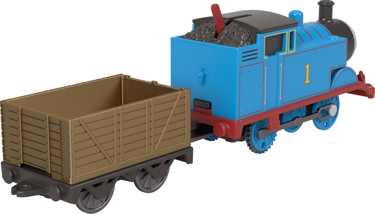 imageThomas amp Friends Motorized Toy Train Diesel BatteryPowered Engine with Cargo for Pretend Play Preschool Kids Ages 3 YearsThomas