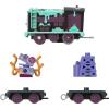 ​Thomas & Friends Motorized Toy Train Graffiti James Battery-Powered Engine with Tender & Cargo Car for Pretend Play Preschool Kids Ages 3+ Years(Frosting Diesel)